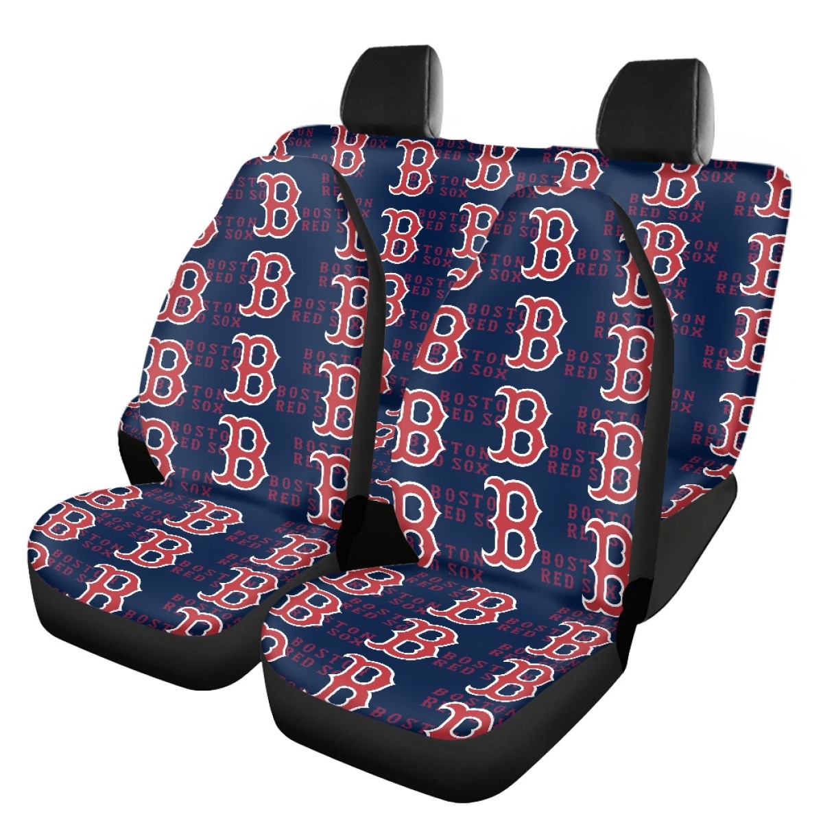 Cross-border MLB team-themed car seat covers, featuring the Milwaukee Brewers logo, for car seat protection