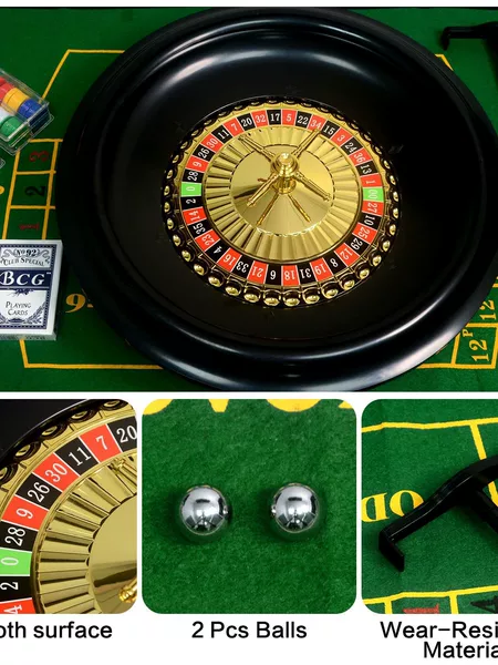 2026 New Model Russian Plastic Roulette with Classic Round Design, Smooth Rotation, Made from High-Quality Eco-Friendly Plastic