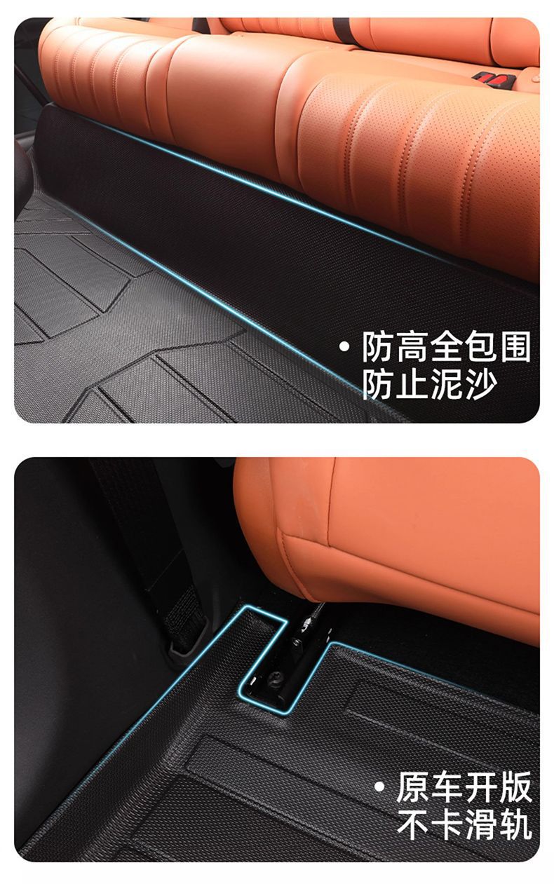 Suitable for Tiggo 8Pro Floor Mats Tpe Chery Special 25 Five-Seater Surround Seven-Seater Trunk Mat Decorative Interior