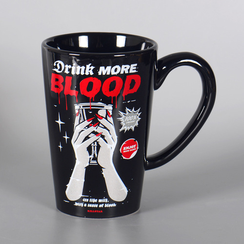 Halloween lucky cat mug for girls, cute creative ceramic cup, home water cup, office mugs