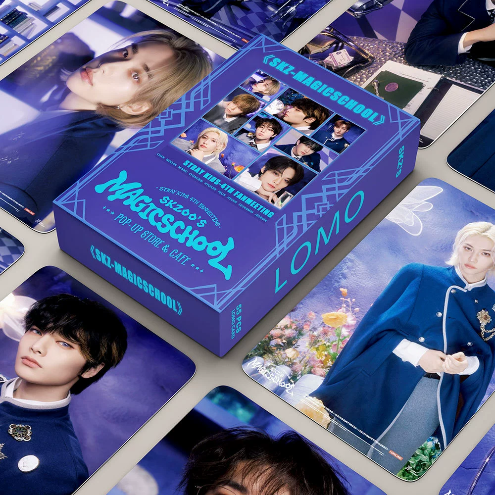 Странствующий детский альбом Stray Kids, лома карточка 4-е японское специальное издание открытка 55 SKZ