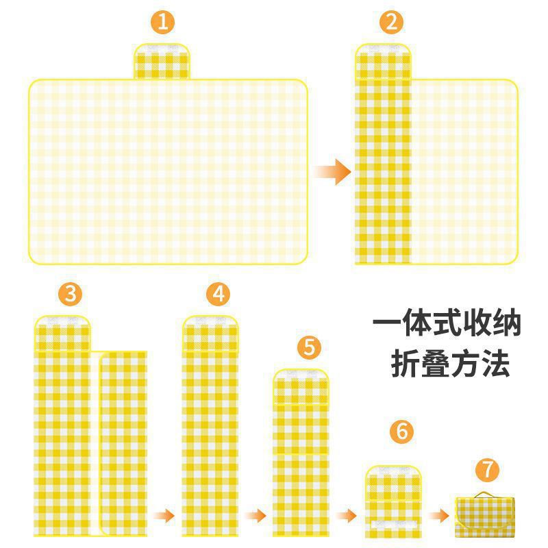 屋外ピクニックマット防水防湿厚手マットテントマットポータブル収納ピクニックキャンプマットマット|undefined