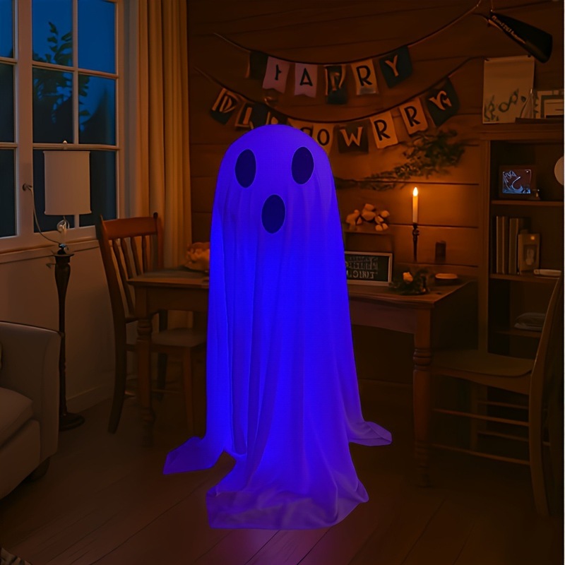 2025年ハロウィン越境販売 ハロウィンスタンディングゴーストオーナメント ライト付き越境EC専用|undefined