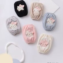 儿童袖套女孩冬季防脏可爱套袖卡通宝宝小孩羽绒服防污护袖头批发
