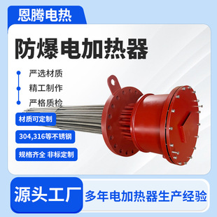 導熱油防爆電加熱管大功率法蘭加熱器反應釜電鍋爐電加熱管