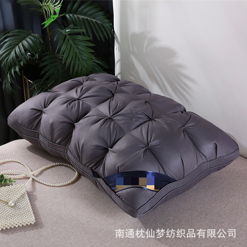 枕头48x74cm五星级酒店扭花枕芯不塌陷护颈椎家用一对护颈枕批发|undefined