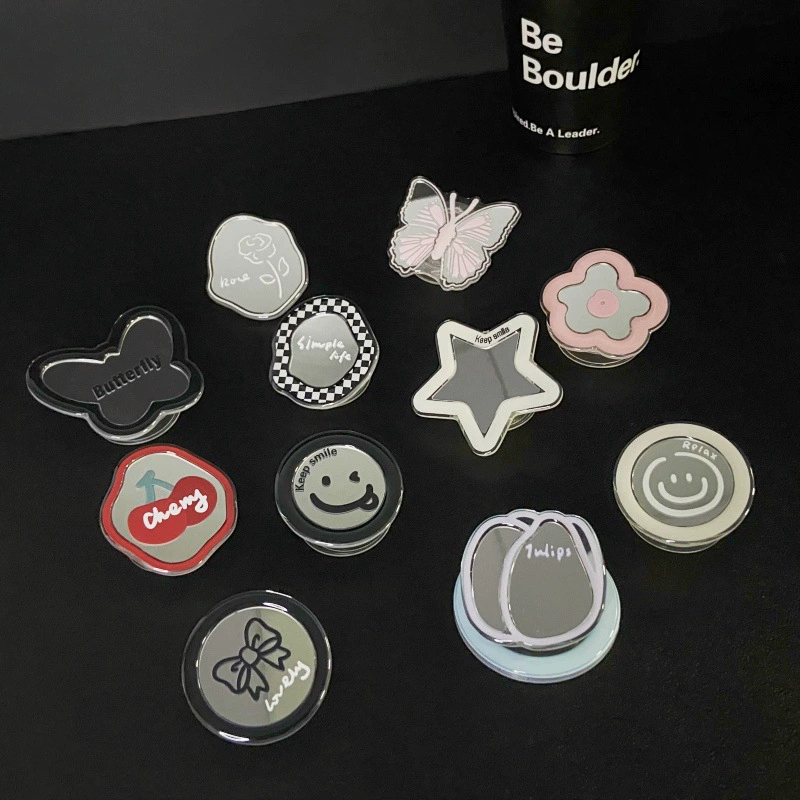 Кронштейн мобильного телефона косметического зеркала Акриловый капающий клей для мобильного телефона подушка безопасности кронштейн зеркала ленивый телескопический рабочий стол