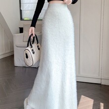 ᘿ�ȹŮ����ȹ�ﶬ�����L��24�¿�ߏ���ˮ��ë�Ӻ�һ��a��ȹ��