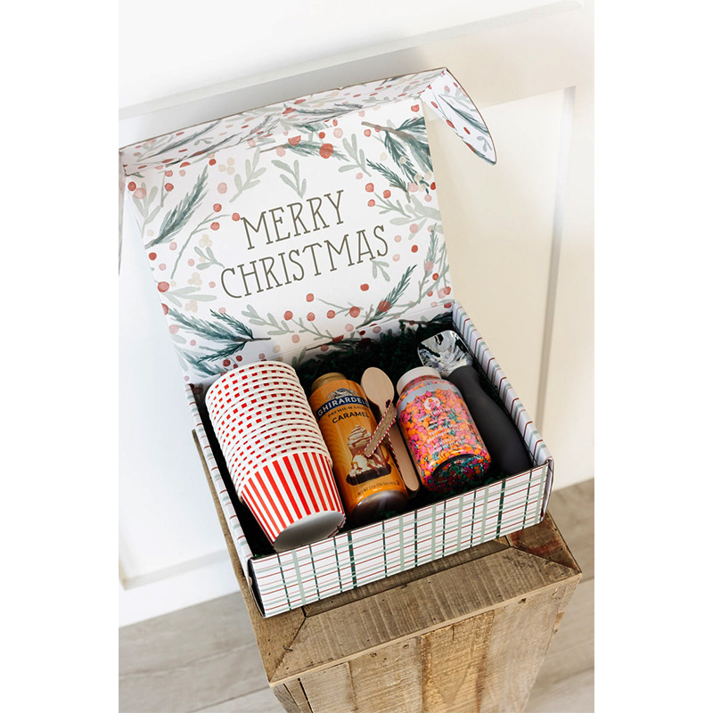 复古花色飞机盒包装