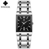 Quartz waterproof square steel belt, swiss watch, wholesale