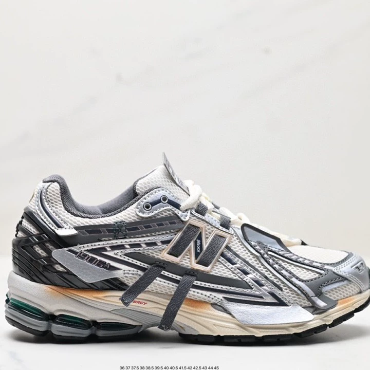 Обувь Путянь Чистая оригинальная волна New Bailun Wei nb1906r Деконструкция мяты серебра дышащая амортизация увеличенной мужской и женской спортивной обуви