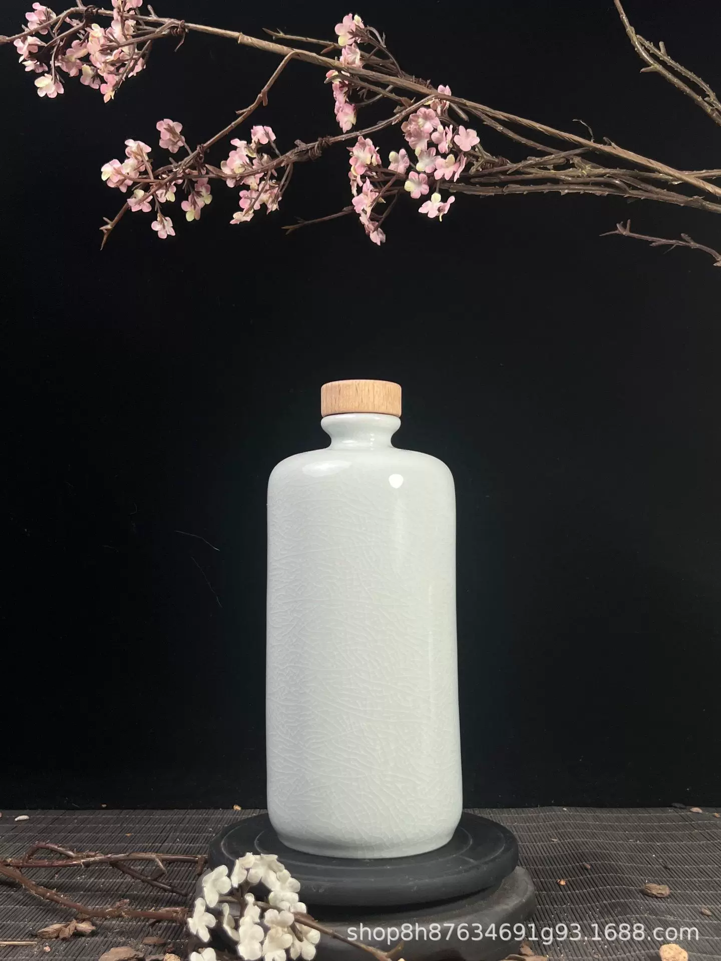 陶瓷裂纹空酒瓶家用酒瓶密封一斤装酒瓶密封窖藏酒坛泡酒厂家酒壶