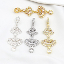 ͭ��14k����ɫ���յ�׹�����Ҽ�diy��������������Ʒ���D175