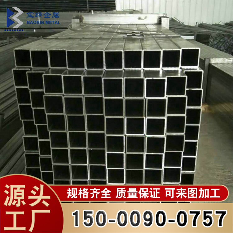 现货供应 冷拉涂油方管 Q235热轧方管 大口径壁厚方管 厂家直售