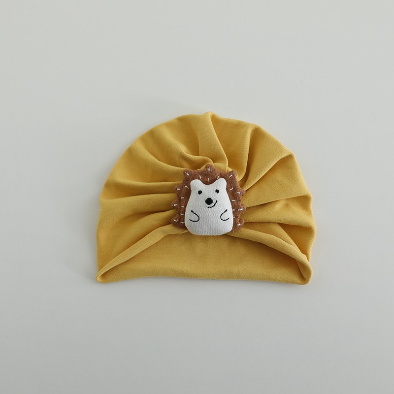 Sombreros para bebés primavera y otoño lindo super lindo puerta de protección de halógeno sombrero indio para bebés de hombres y mujeres cómodos sombreros de cabello pequeño mes sombrero de embarazo