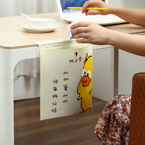 Car garbage bag, student desk, children's desktop cleaning bag, car interior, vomiting bag type