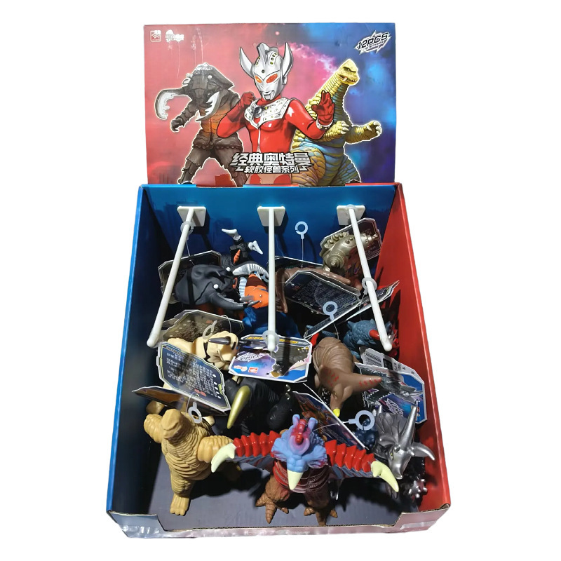 Officially Licensed Jinjiang Toys Soft Rubber Monster Ultraman Erei King Red King Gomora Gudon Doll