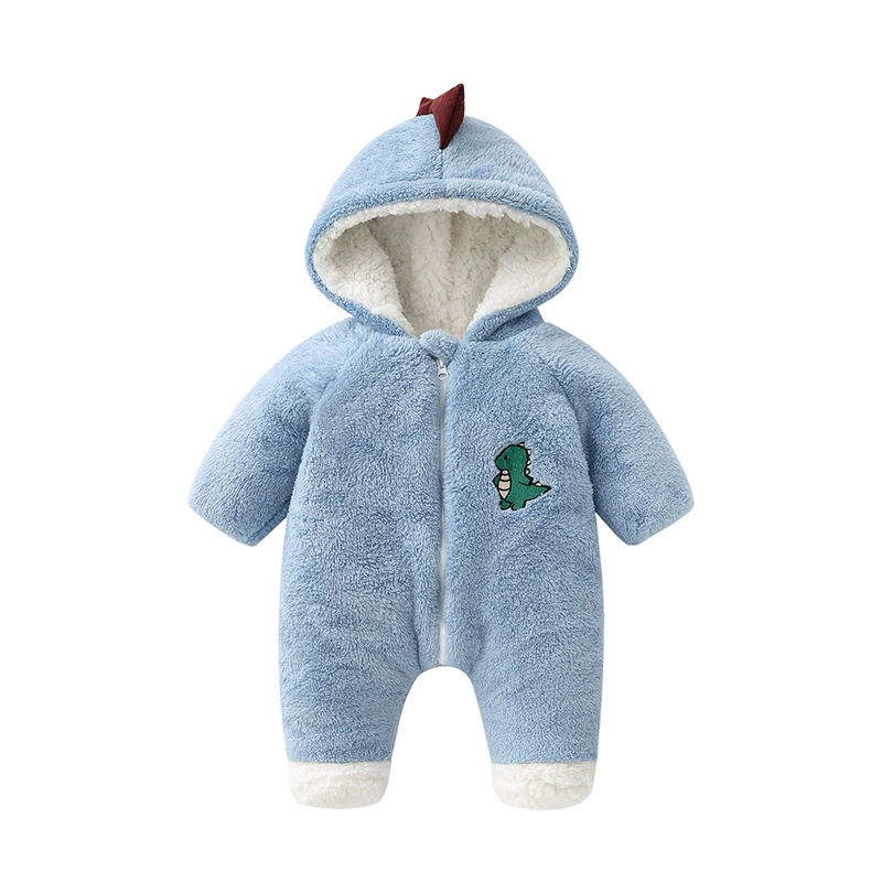 Demi-season warm thermal underwear for baby to go out, children's keep warm winter overall for new born