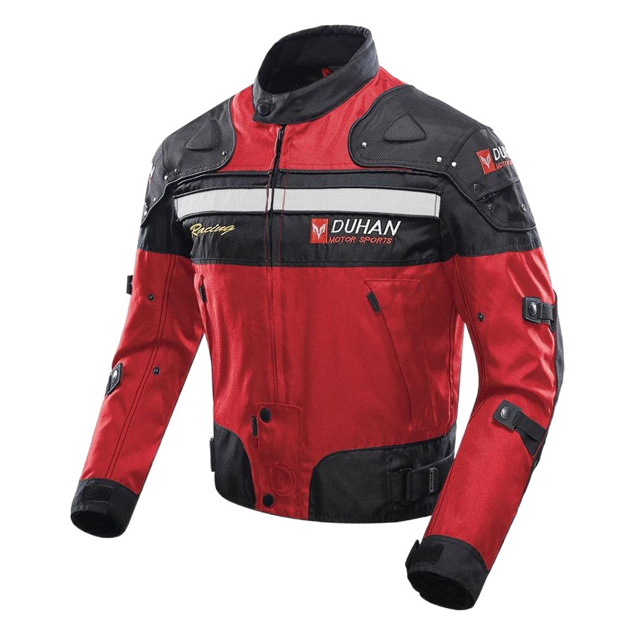 Traje de Motociclismo Duhuan, Anti-caídas, Cortavientos, Impermeable, Cálido, Traje de Carreras Todoterreno, Traje de Motociclismo para Hombre, para Todas las Estaciones