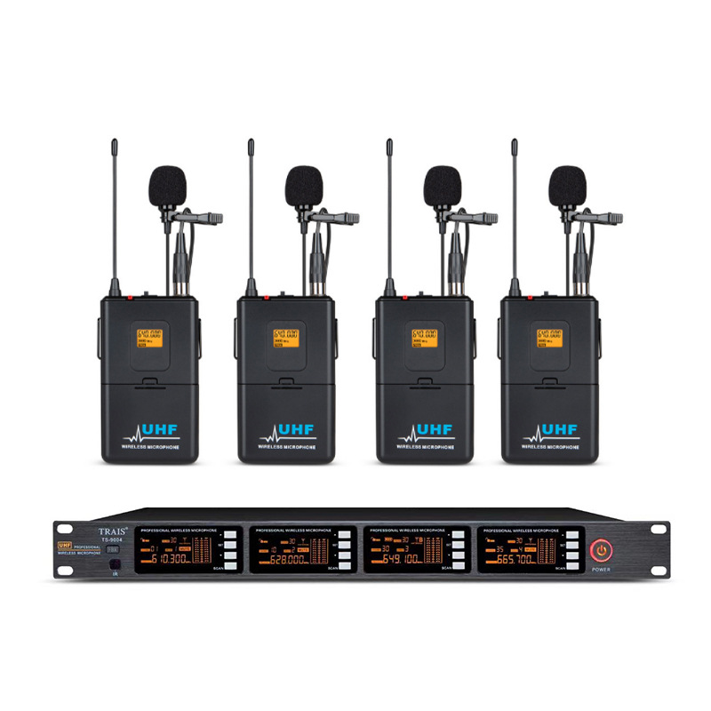 Micrófono de cuello de uno a cuatro