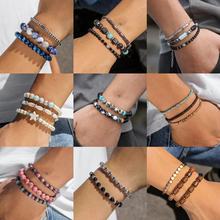 �羳��Ʒŷ�����ŷ�8mmԲ����Ȼʯ��������ֹ���֯3������ʿ�ִ�