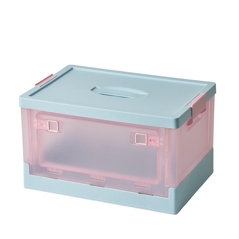 礼品箱节日送礼折叠收纳箱可手提20L30L提篮侧开门储物收纳整理盒|undefined