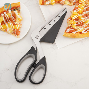 Baking Tools Pizza Cutters Multi-function Shovel Pizza cutter Pizza cutter Baking Scissors Pizza cutter