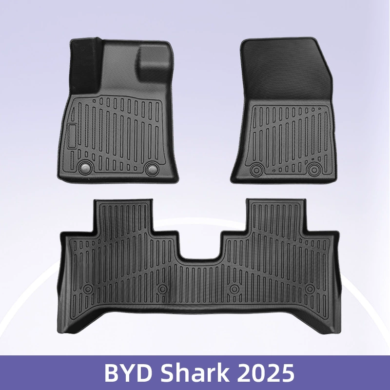 Подходит для пикапа BYD BYD Shark2025 3D 24/7 Материал TPE ножки багажник коврик