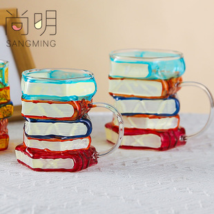 �羳�����֕�����Painted Book Mug���L����貣���R�˱����ȱ���