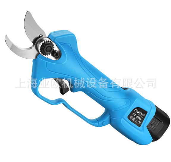 舒畅2.8公分无线电动剪刀 SC-8603果树修枝剪 园林剪枝剪