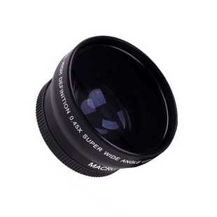 52mm 55mm 58mm wide angle lens additional lens 0.45X 0.45 times wide angle lens full series in stock