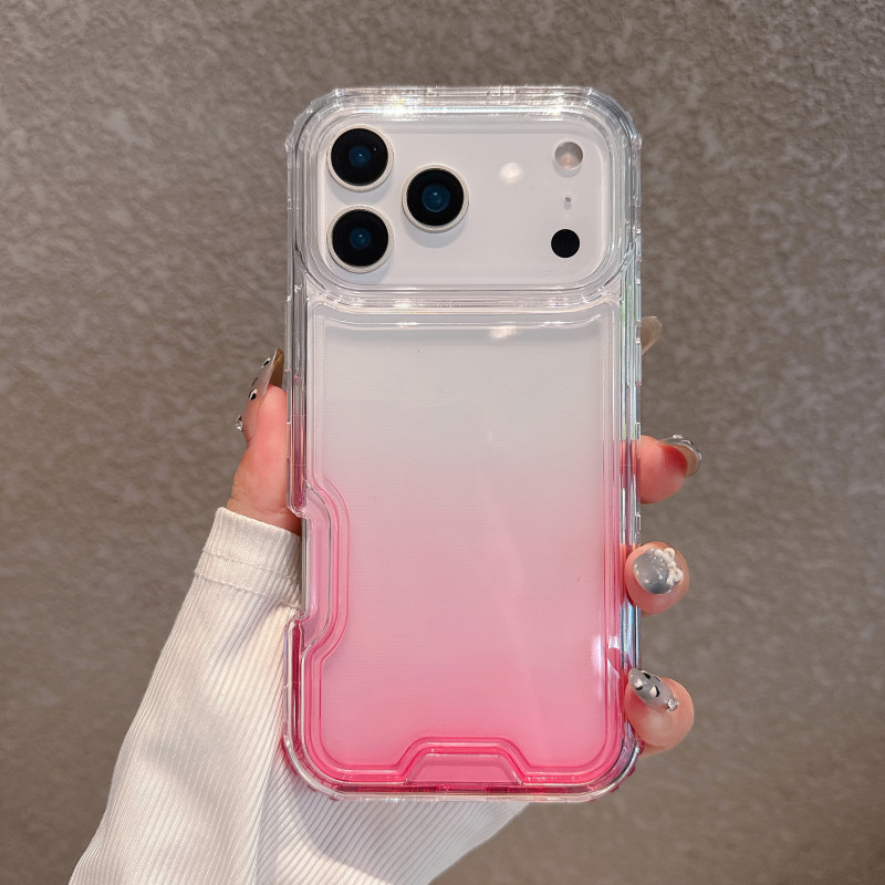 东南亚热卖适用于苹果iPhone17ProMax气囊防摔手机壳渐变色TPU|undefined