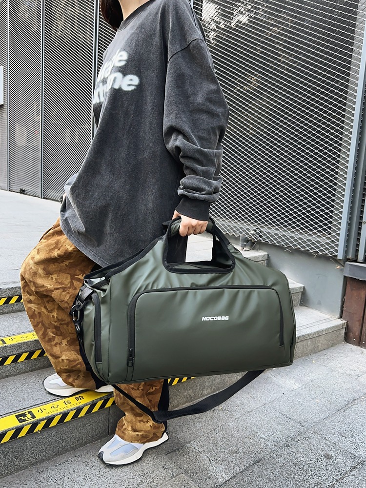 Bolsa de deporte para hombres nueva bolsa de equipaje de viaje de corta distancia portátil de gran capacidad para mujeres bolsa de viaje de almacén de zapatos independiente