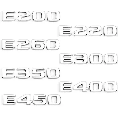 Car logo — E300L C260L C200L rear emblem