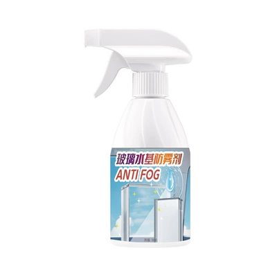 Glass Anti-Fog Agent, Car Water Repellent, Front Windshield Anti-Fog Agent Spray, Rearview Mirror Rainproof Agent, Defogging Spray (Automotive glass defogging agent) - 350ml-glass-water-based-anti-fog-agent-bnj-1-bottle