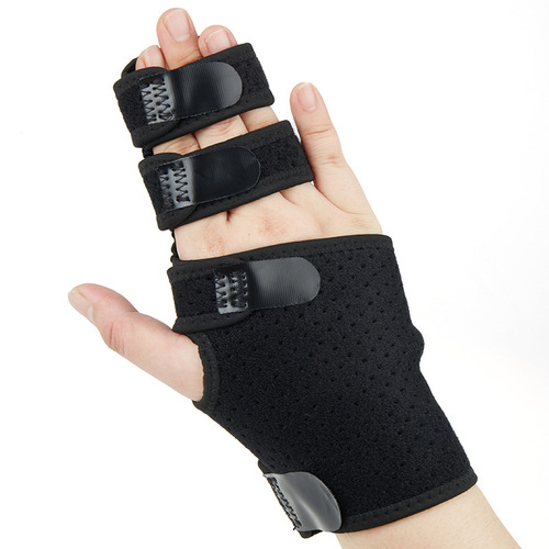 Cross-border adjustable and removable steel plate support wrist brace fixed joint protection palm wrist protector