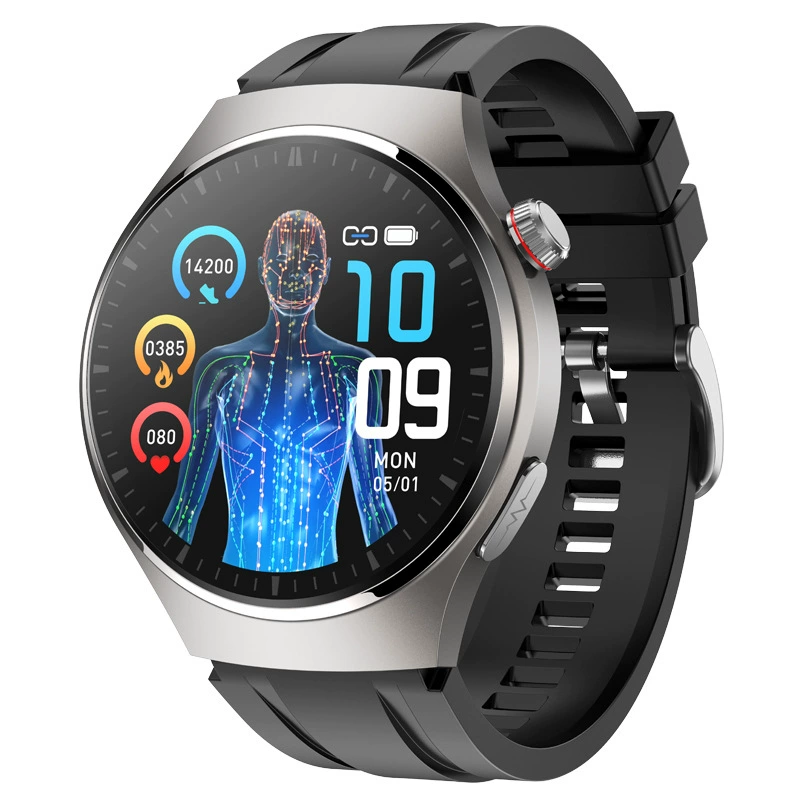 Новые M200 неинвазивные умные часы с кровью глюкозой AMOLED экран пульс ECG мониторинг Bluetooth вызов спортивные часы