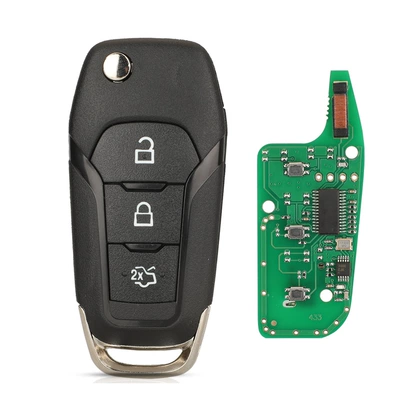 For Ford Forex Folding Car Keys - 3-key-433-frequency
