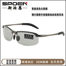 2025新款偏光太阳镜智能变色户外开车专用墨镜日夜两用太阳眼镜