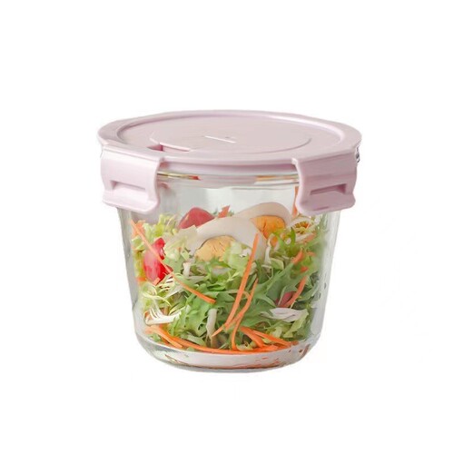 High Borosilicate Baby Food Storage Container with Seal, Glass Preserving Box for Freezing, Baby Food Bowl, Dishwasher and Microwave Safe