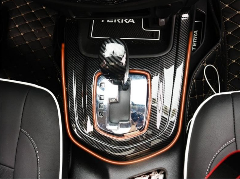 Suitable for 18-21 Models of the New Tundra Navara Modified Center Console Gear Shift Frame Handle Sunroof Air Vent Decoration