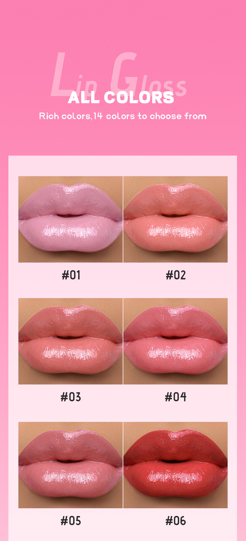 Pudaier Lip Plumping Gloss Moisturizing Ginger Non Fading Lipstick_voghion.com