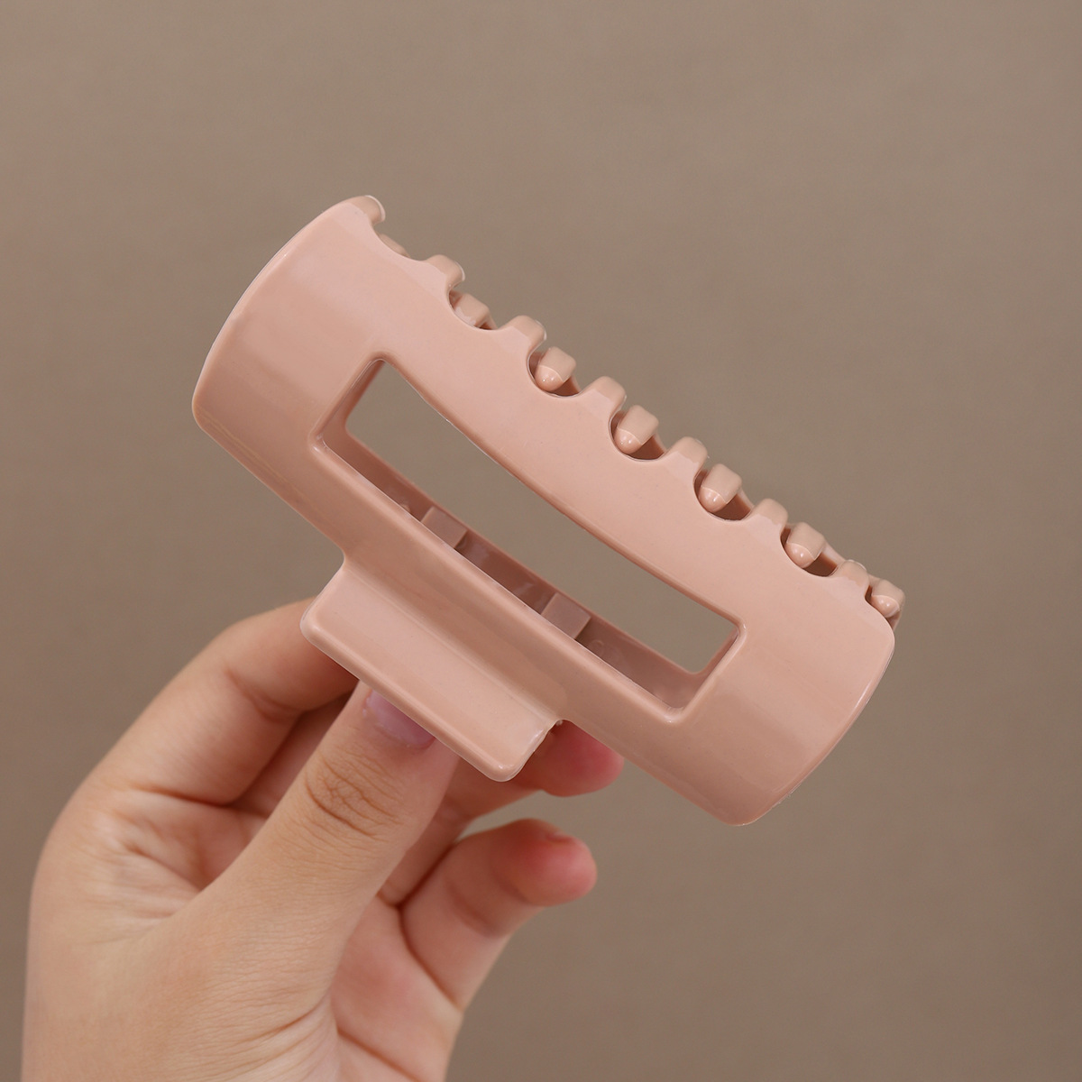 Moda coreana, clip de cabeza posterior, clip de tiburón de alta calidad, clip de cabello grande, clip de cabello de lujo ligero para mujeres, toque de cabello