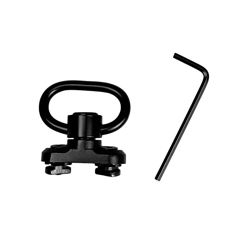 Mlok战术扣QD金属背带扣背带环快拆扣户外扣蝴蝶环迷彩扣战术配件