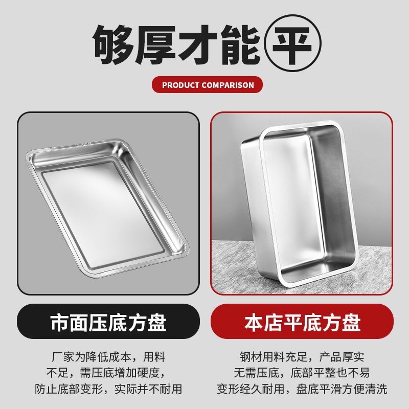 Extremely thick stainless steel plate 304 rectangular thickened home…