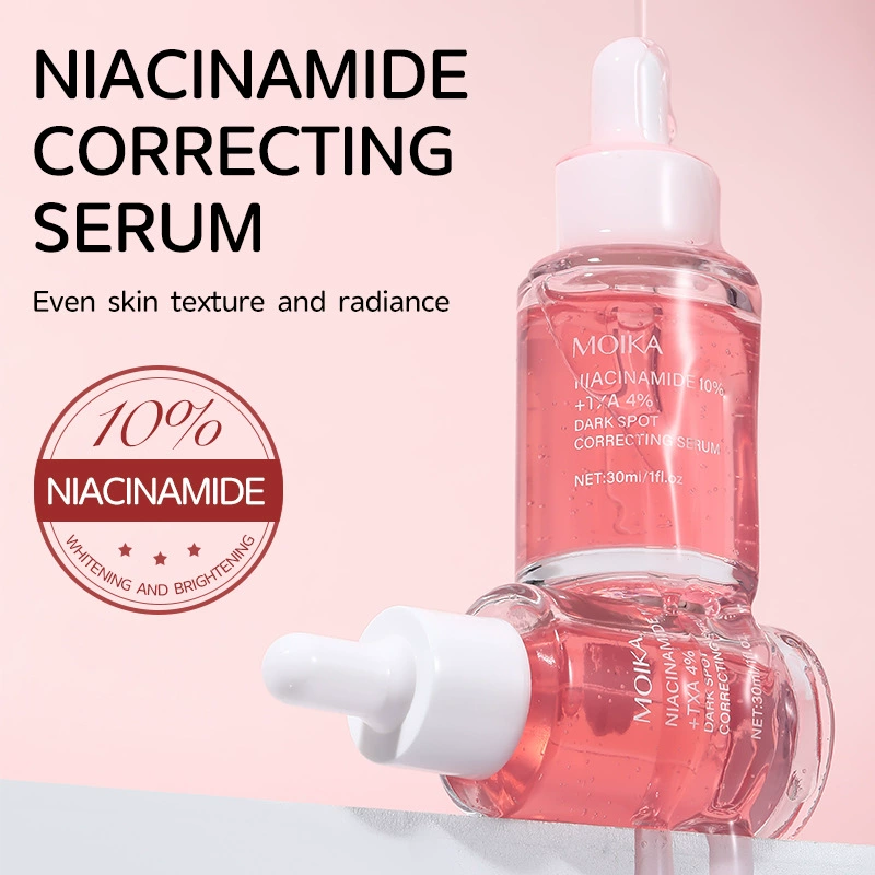 Светлосветящийся эффект: новая сыворотка-бестселлер для уменьшения пигментных пятен с ниацинамидом, осветляющая и увлажняющая кожу лица.