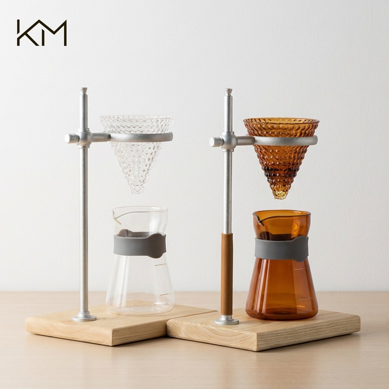 Hand coffee holder vintage coffee pot set drip glass filter Cup household coffee appliance wholesale Hand coffee holder vintage coffee pot set drip glass filter Cup household coffee appliance wholesale