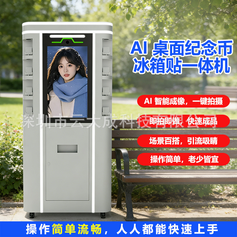Ai Photo-Taking All-In-One Device. Foreign-Made Ai Photo-Taking Machine That Takes and Prints Photos Instantly with a Display Screen Ai Photo-Taking All-In-One Device. Foreign-Made Ai Photo-Taking Machine That Takes and Prints Photos Instantly with a Display Screen