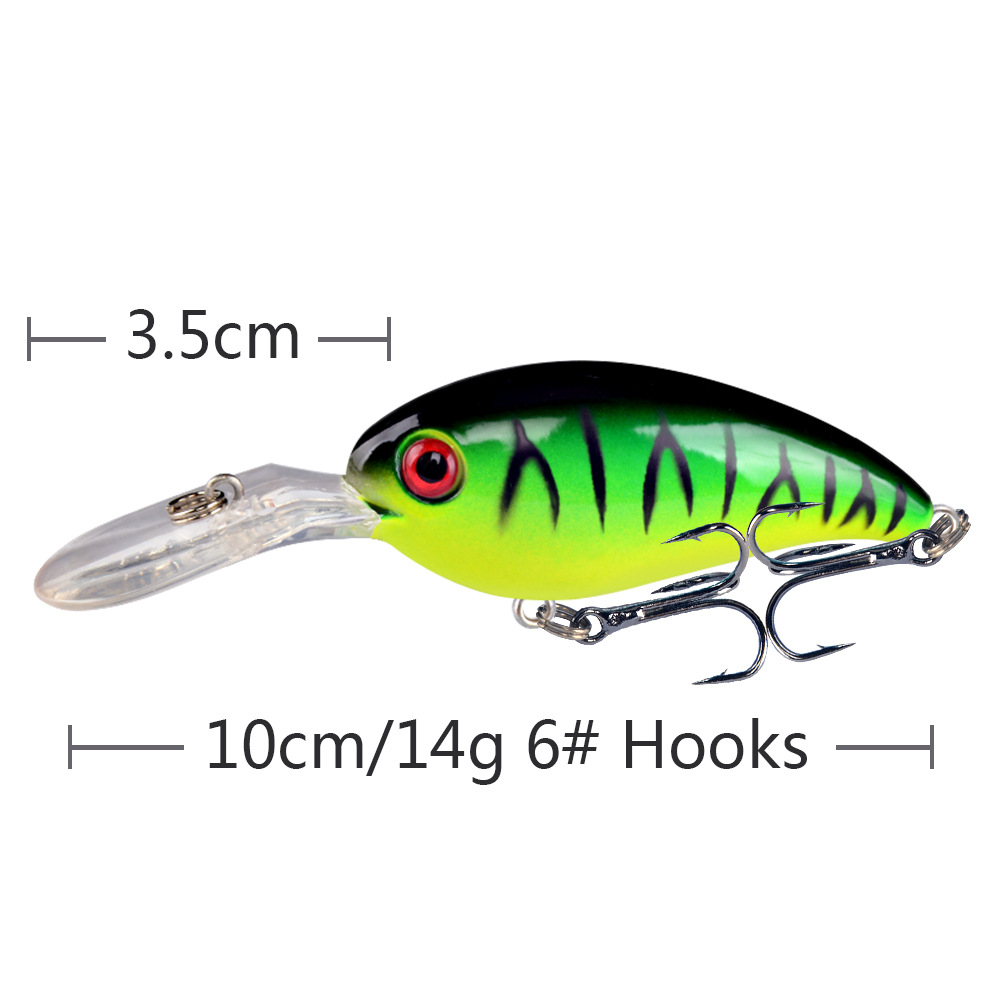 Floating Crankbait Fishing Lures Hard Baits Bass Trout Fresh Water Fishing Lure