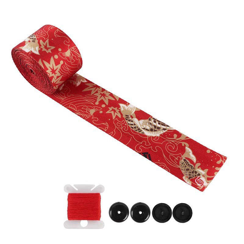 Car modification belt and wind carp seat safety belt 4.8cm wide color modification belt woven